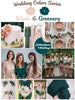 Blush and Greenery Wedding Color Palette