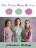Lilac, Dusty Mauve and Sage Color Robes - Premium Rayon Collection