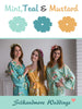  Mint, Teal and Mustard - Premium Rayon Collection