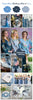 Dusty Blue, Blueberry Blue and Gray Color Robes - Premium Rayon Collection