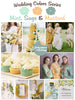 Mint, Sage and Mustard Wedding Color Palette