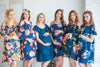 Mommies in Navy Blue Shift Dresses