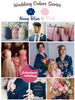 Navy Blue and Pink Wedding Color Palette