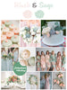 Blush and Sage Wedding Color Robes - Premium Rayon Collection