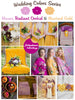 Mauve, Radiant Orchid and Mustard Gold Wedding Color Palette