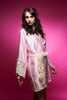 Baby Pink Silk Lace Bridesmaids Robe