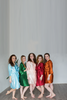 Plain Silk Robes for bridesmaids