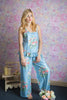Frilly Style long PJs in Angel Song Pattern