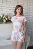 Mismatched Bridesmaids Rompers in Blushing Flowers Pattern