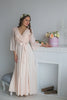 Blush Bridal Robe from my Paris Inspirations Collection - Lacey Silk in Blush