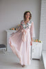 Bridal Robe from my Paris Inspirations Collection - Shy Flowers in Blush