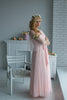 Bridal Robe in Soft Blush from my Paris Inspirations Collection - Minimal Mojo in Soft Blush