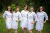 Cherry Blossom Wedding Theme Bridesmaids Robes