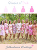 Assorted Pink Mismatched Patterns | SilkandMore Robes