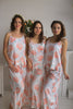 Frilly Style Long PJs in Blushing Flowers Pattern