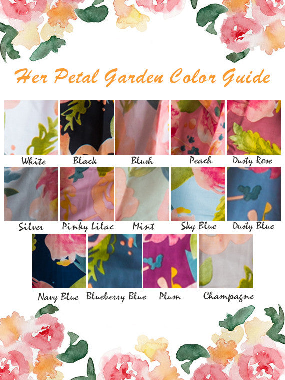 her petal garden color guide