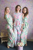 Peplum Style Long PJs in Whimsical Giggles Pattern