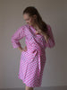 Pink Polka Dots Robes for bridesmaids | Getting Ready Bridal Robes