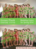 Green Flash Bridesmaids Robes | Pantone Spring 2016 Colors