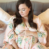 Premium Blush Dreamy Angel Song Ankle length Maternity Robe