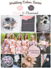 Charcoal Gray and Blush Wedding Colors