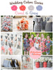 Coral and Gray Wedding Colors