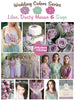 Lilac, Dusty Mauve and Sage Wedding Colors