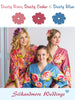 Dusty Rose, Dusty Cedar and Dusty Blue Wedding Color Robes- Premium Rayon Collection 