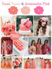 Coral, Peach and Watermelon Pink Color Robes - Premium Rayon Collection