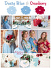 Dusty Blue and Cranberry Wedding Color Robes- Premium Rayon Collection 