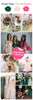 Hunter Green, Blush and Fuchsia Color Robes - Premium Rayon Collection