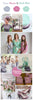 Gray, Mauve and Dark Mint Color Robes - Premium Rayon Collection