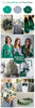 Gray, Emerald and Forest Green Color Robes - Premium Rayon Collection