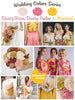 Dusty Rose, Dusty Cedar and Mustard Wedding Color Palette 