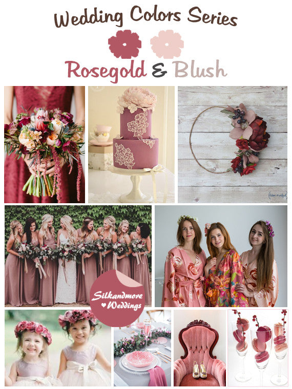 Rose gold wedding color scheme 60 photos - Astyledwedding.com