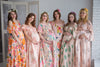 Mommies in Blush Floral Maxi Dresses 