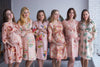 Mommies in Blush Floral Robes