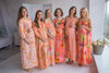 Mommies in Peach Night Gowns