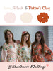 Ivory, Blush and Potter's Clay Color Robes - Premium Rayon Collection