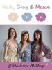 Nude, Gray and Mauve Color Robes - Premium Rayon Collection