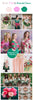 Blush, Pink and Emerald Green Color Robes - Premium Rayon Collection