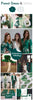 Forest Green and White Color Robes - Premium Rayon Collection