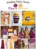  Plum and Mustard Wedding Color Palette 