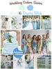  Mint and Dusty Blue Wedding Colors Palette