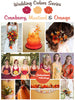 Cranberry, Mustard and Orange Wedding Color Palette
