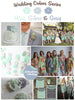 Mint, Silver and Gray Wedding Colors Palette
