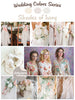 Shades of Ivory Wedding Color Palette