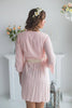 Blush Bridal Robe from my Paris Inspirations Collection - Rosette Robe in Blush