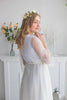 White Bridal Robe from my Paris Inspirations Collection - Flower Touch in White
