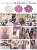 Champagne and Shades of Mauve Color Robes - Premium Rayon Collection